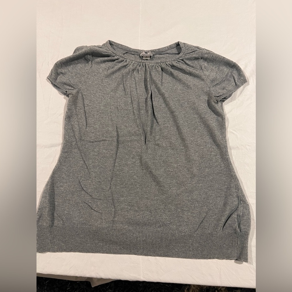 Light Grey Worthington Top